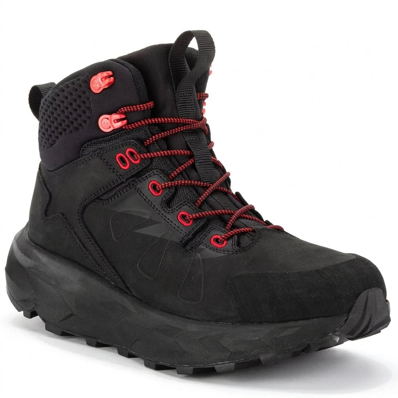 Men's Waterproof Nubuck Hiking Boots with Anti Fatigue Cushioning
