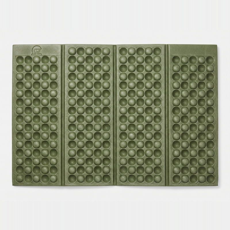 Folding Foam Sit Mat with Dome Embossing and Waterproof Base