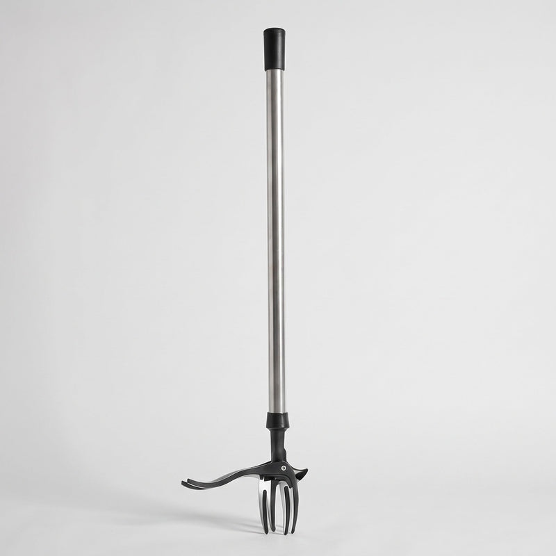 Standing Weed Puller Tool with Steel Claws and Foot Pedal