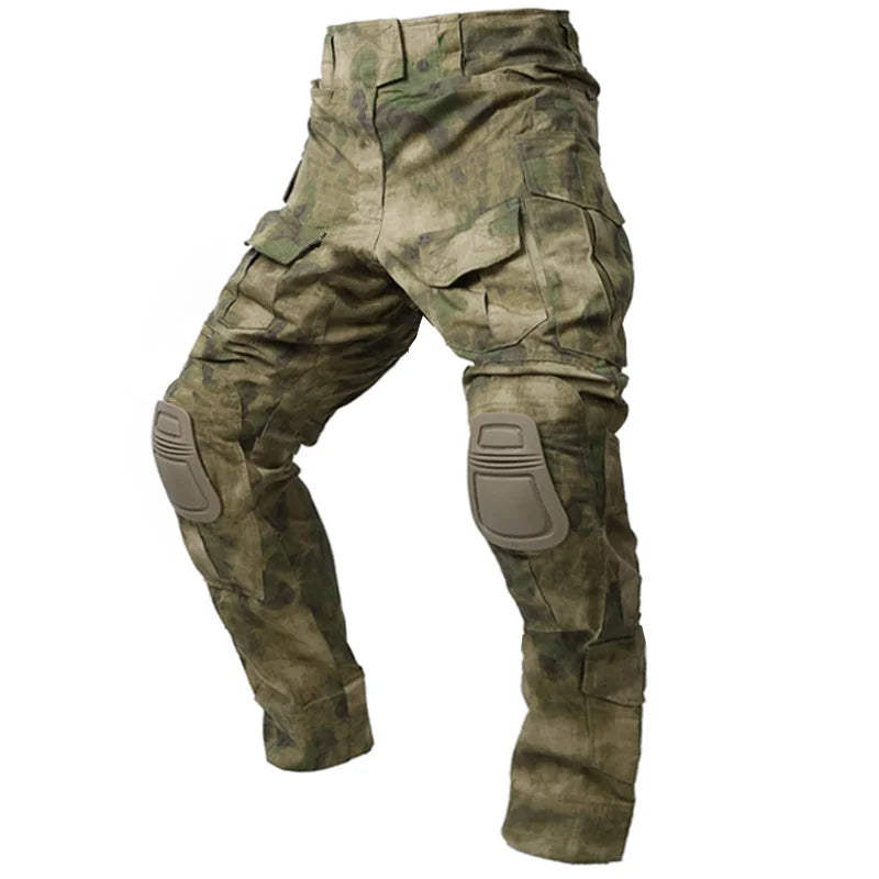Men's Tactical Cargo Pants with Built In Knee Pads