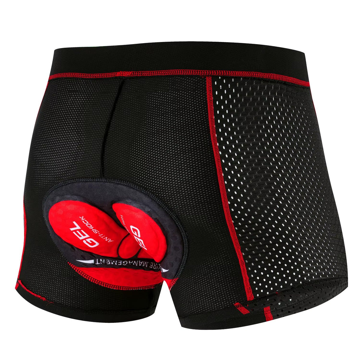Men's Padded Cycling Underwear Shorts with Gel Pad