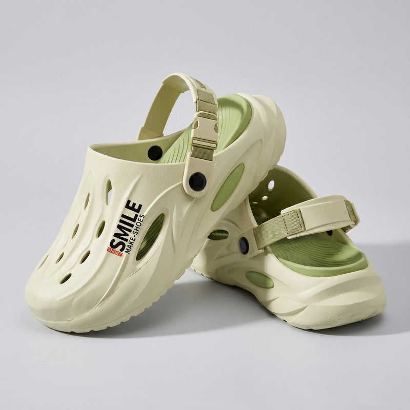 Men's Lightweight EVA Foam Slip On Clogs with Drainage Holes