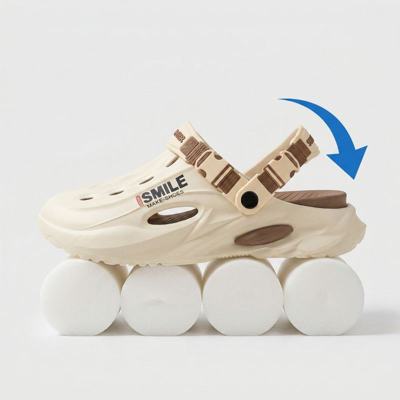 Men's Lightweight EVA Foam Slip On Clogs with Drainage Holes