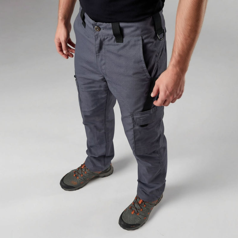 Men's Tactical Cargo Pants With Water Resistant Finish And Multi Pocket Layout