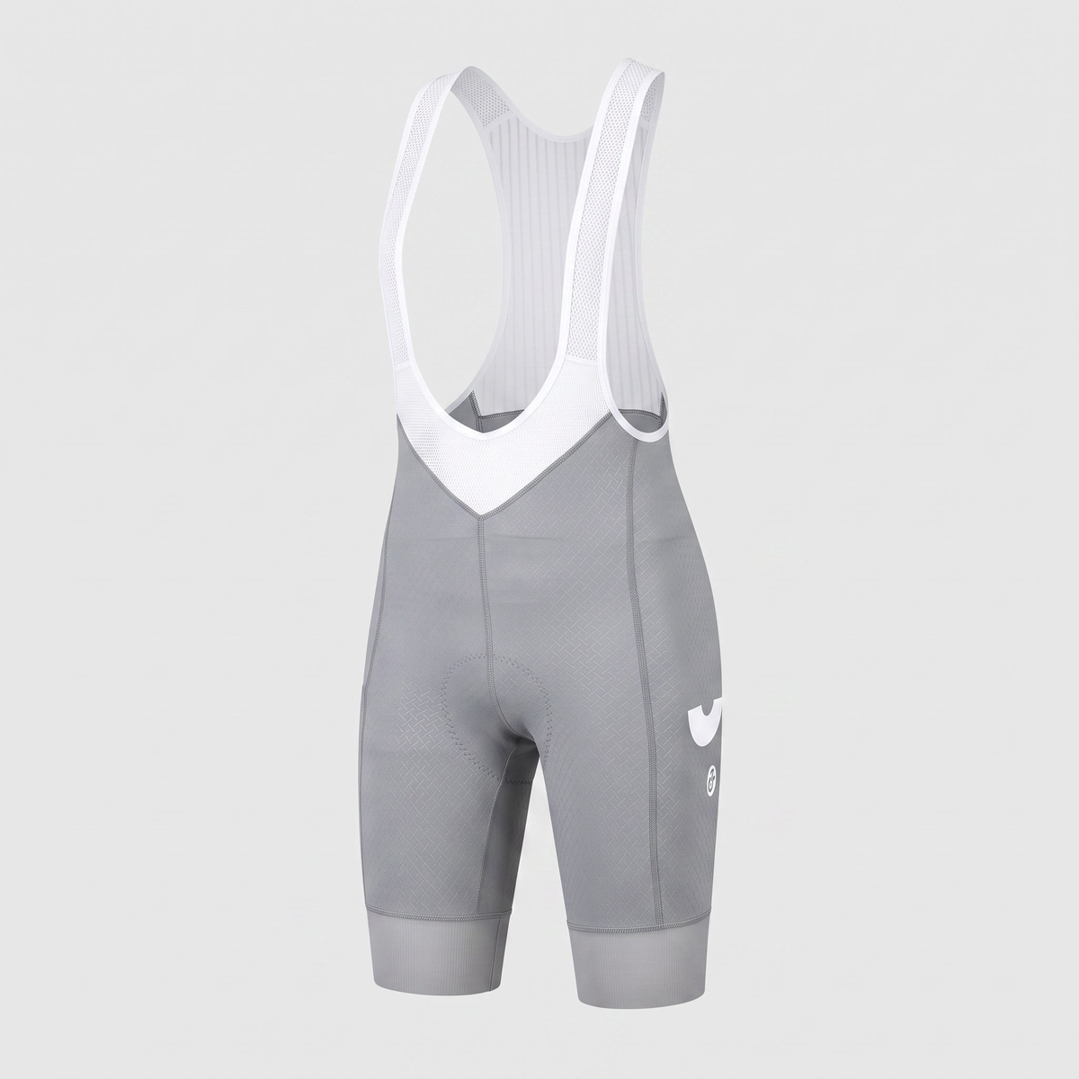 Women's Cycling Bib Shorts with Moulded Chamois Pad and Reflective Leg Strips