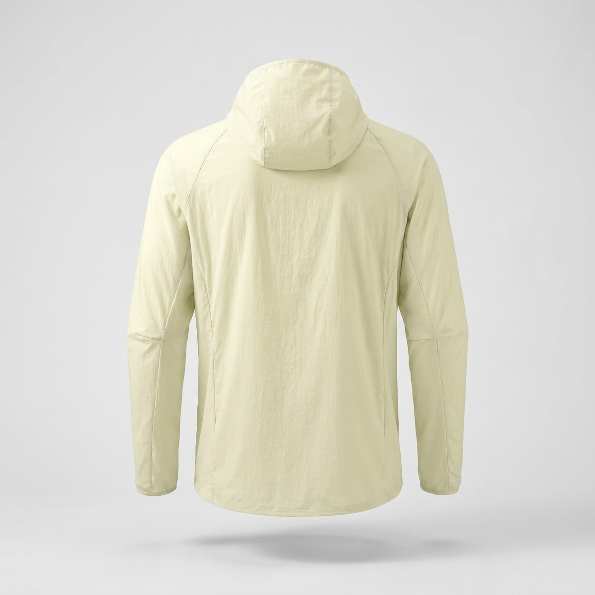 Men's Packable Hooded Windbreaker Jacket with Chest Pocket