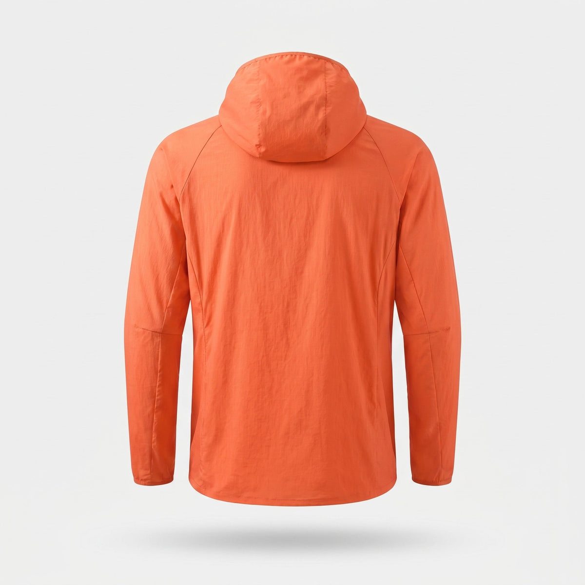 Men's Packable Hooded Windbreaker Jacket with Chest Pocket