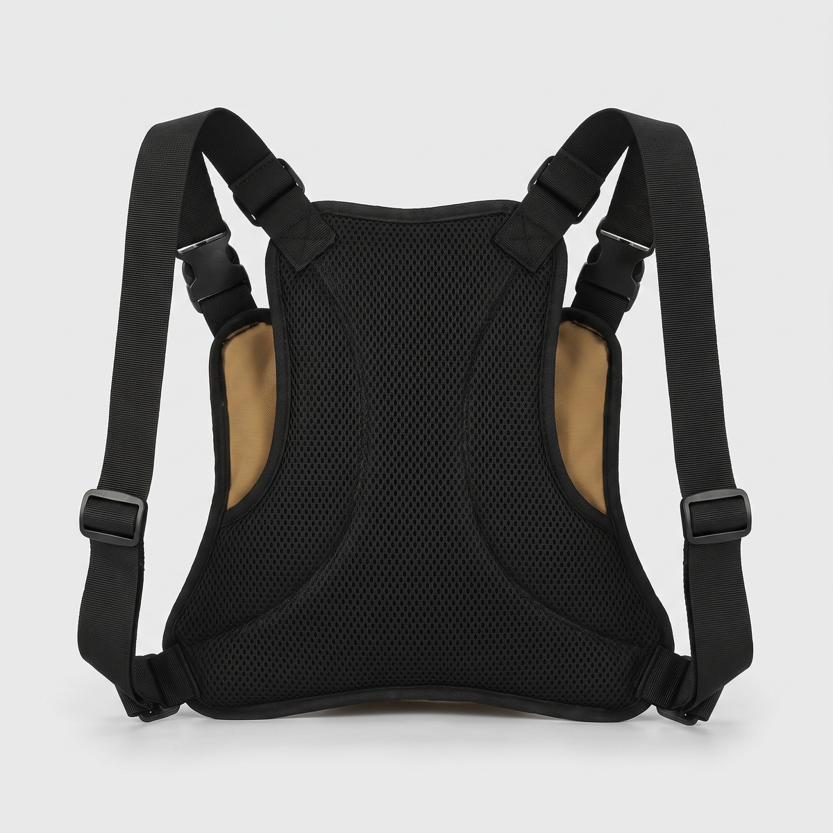 Men's Chest Harness Bag with Multi Pockets and Adjustable Straps