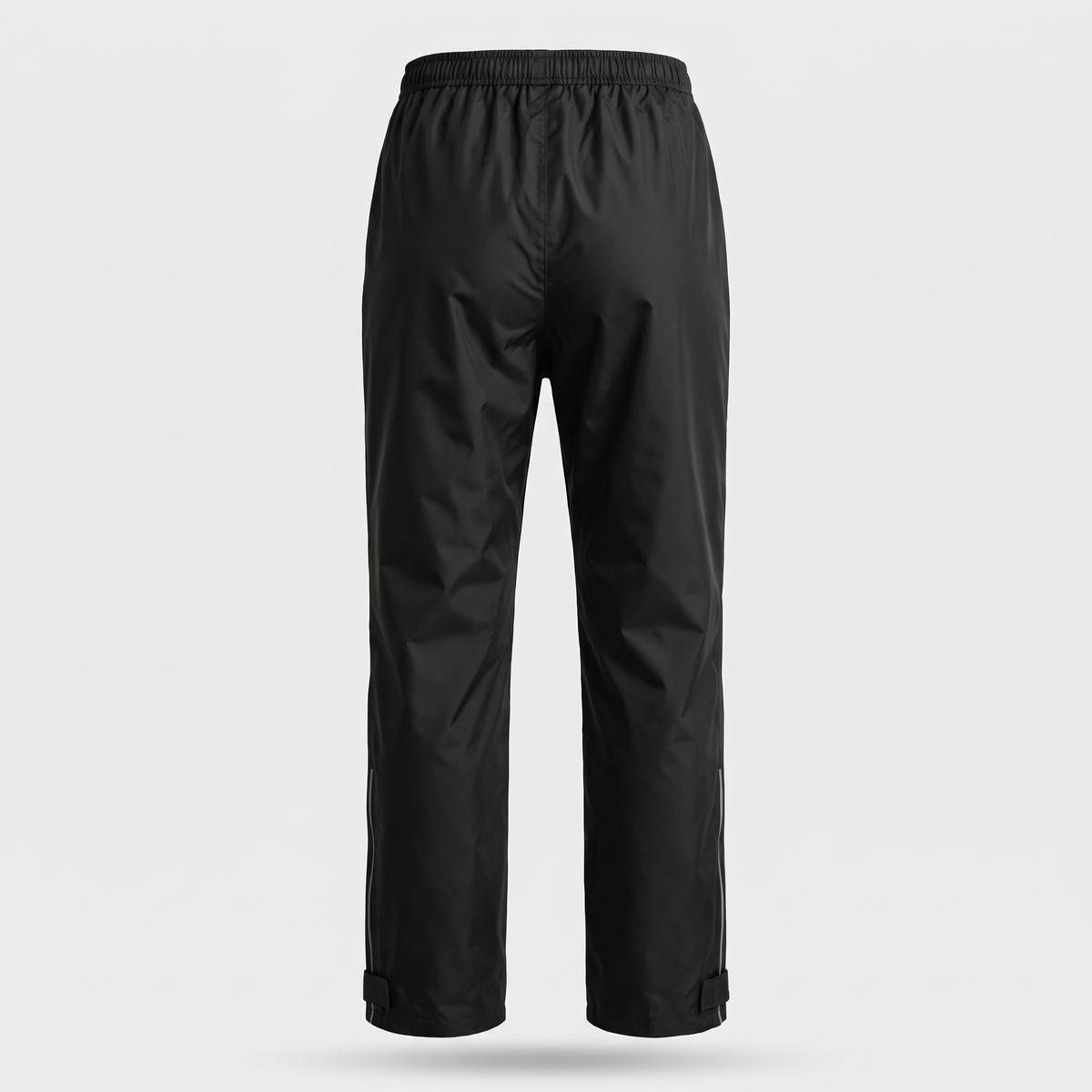 Women's Lightweight Rain Trousers with Zip Pockets and Reflective Leg Strips
