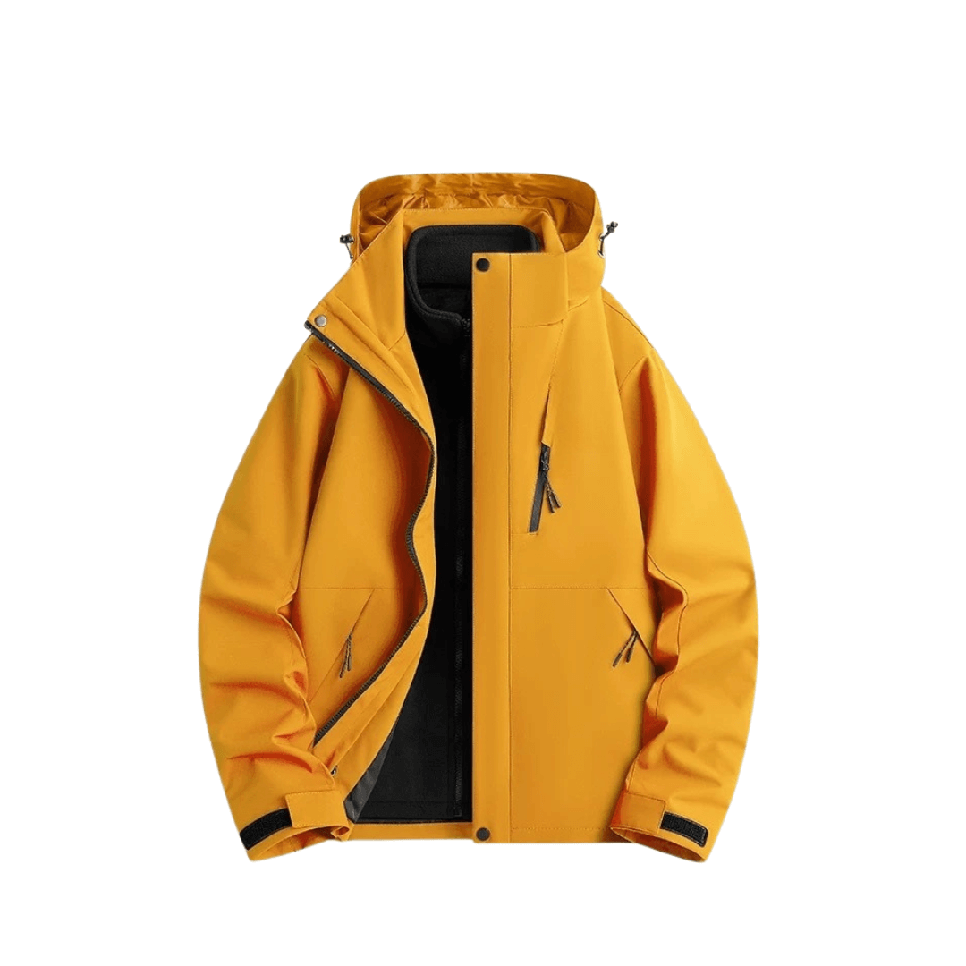 Women's Removable Fleece Liner Rain Jacket