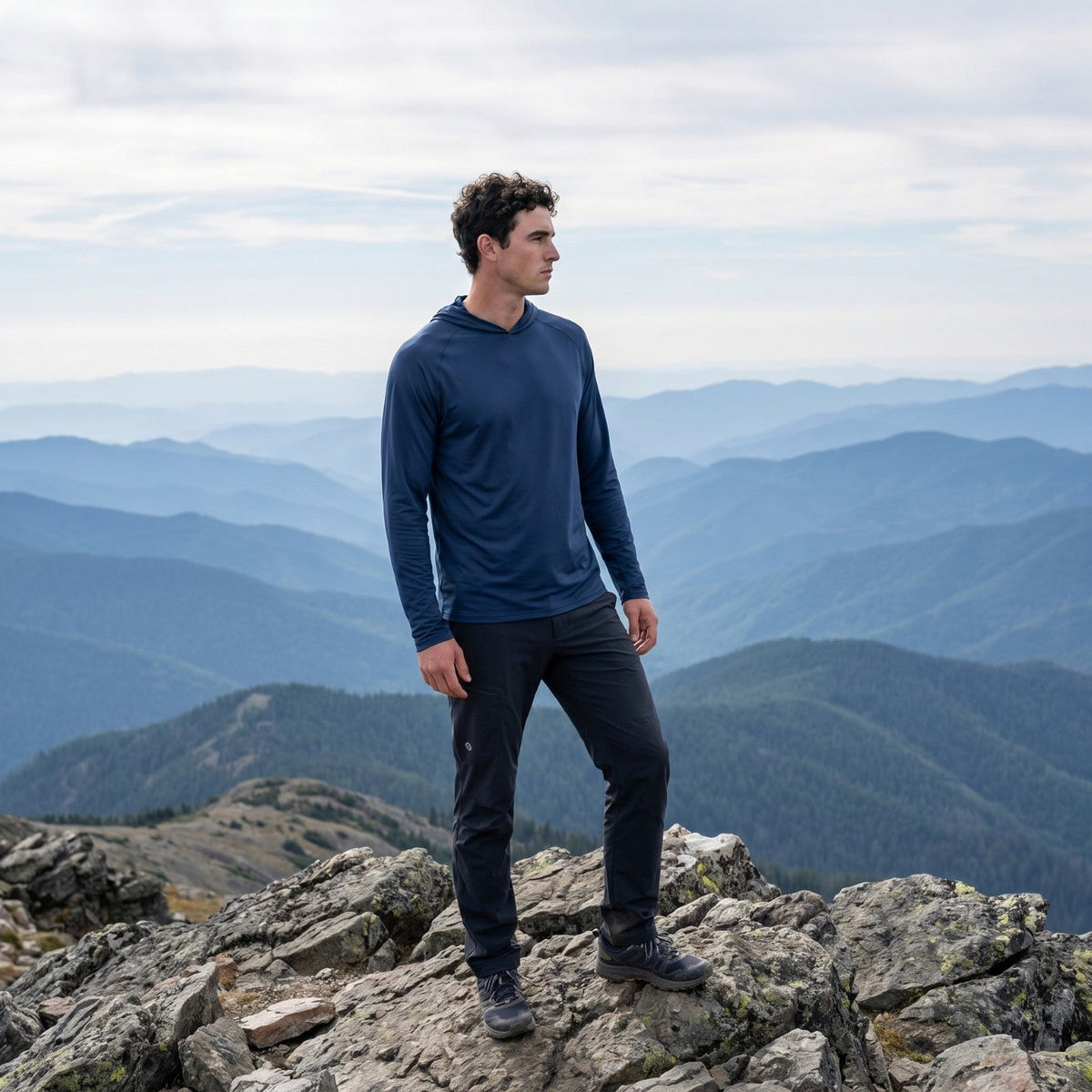 Men's Lightweight Sun Protection Hoodie