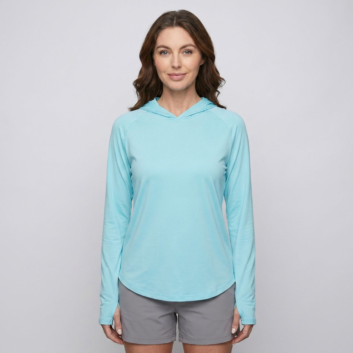 Women's Lightweight Hooded Sun Hoodie UV Protection Top