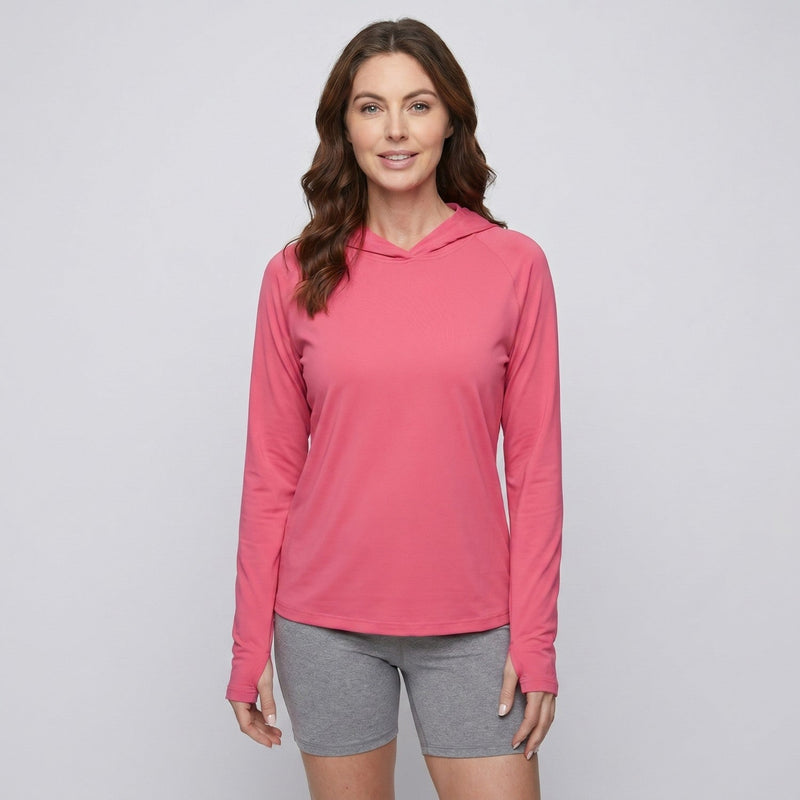 Women's Lightweight Hooded Sun Hoodie UV Protection Top