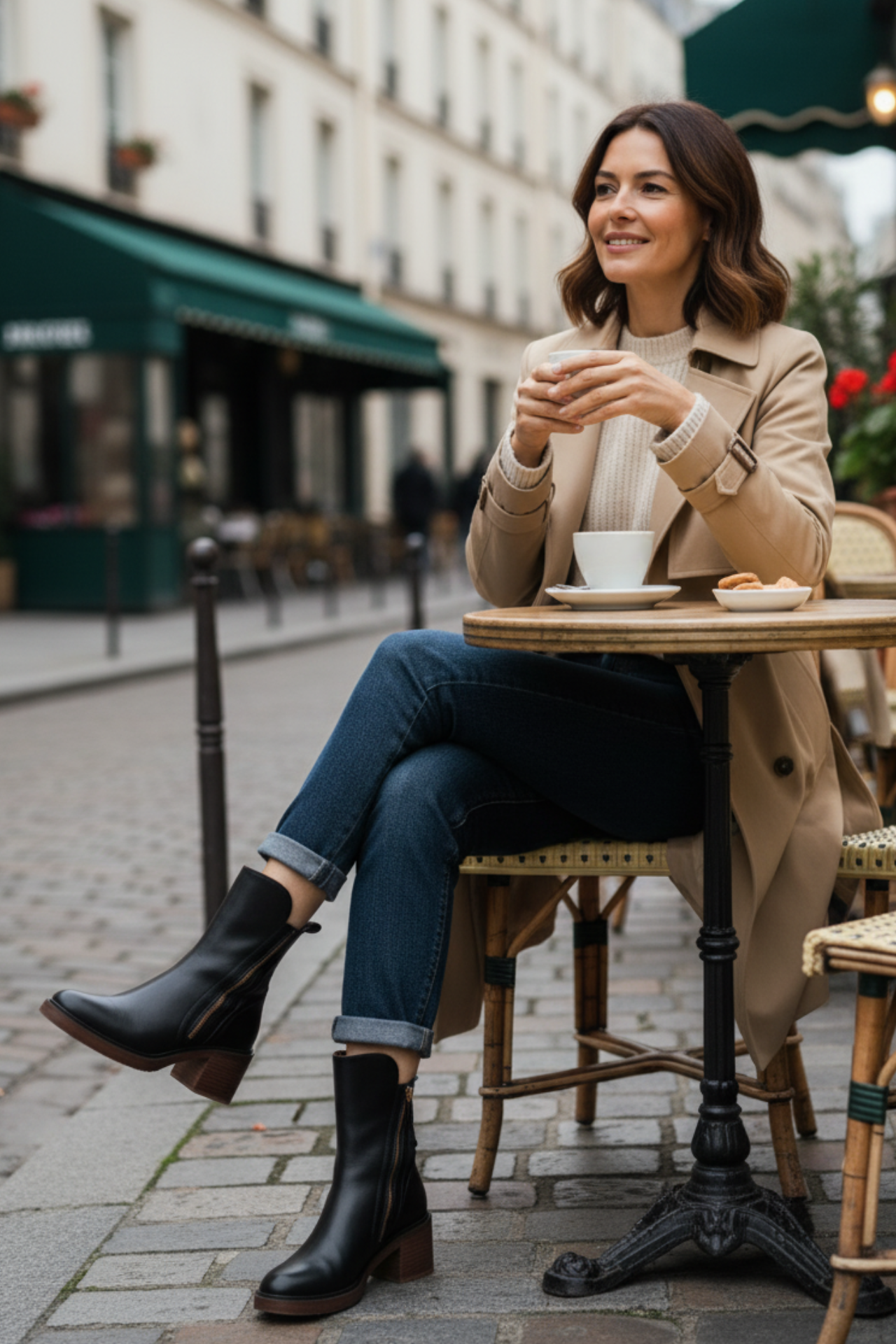 Valorine Women's Ankle Boots | Leather Chelsea Booties