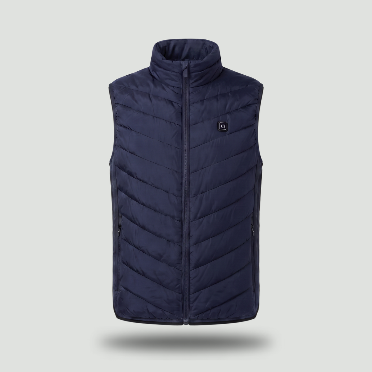 Men's Heated Vest With Four Heating Zones And USB Power Bank Compatible