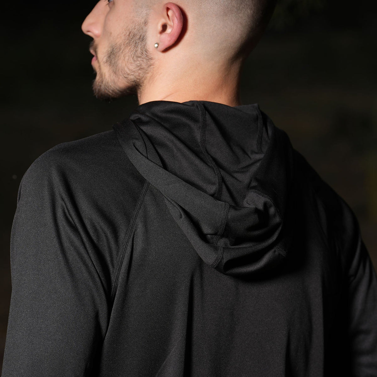 Men's Sun Protection Hoodie with Long Sleeves for Fishing and Outdoor