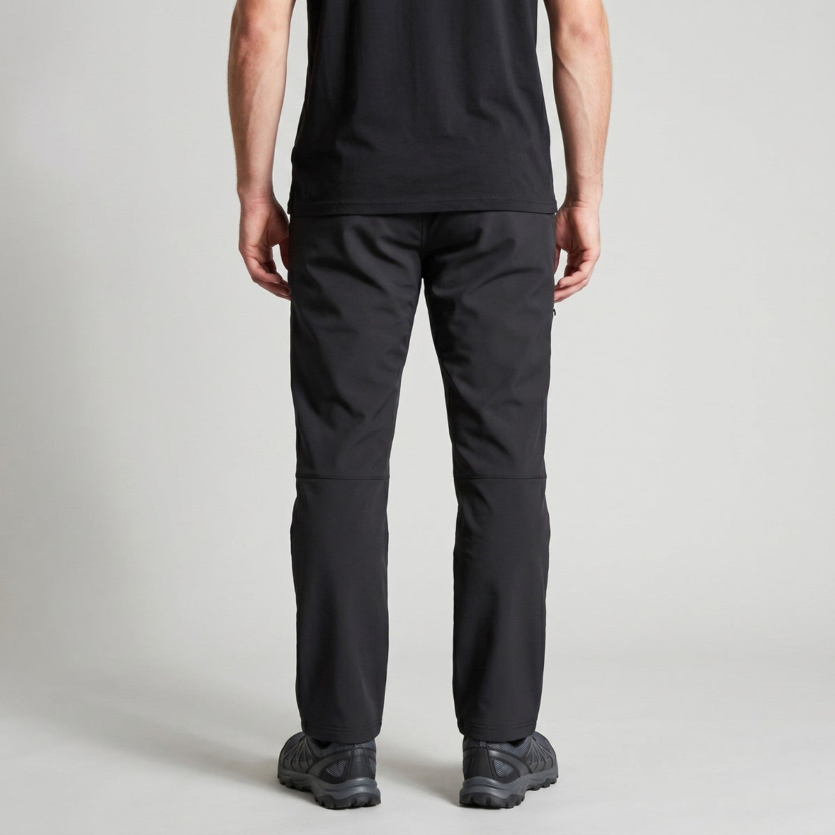 Men’s Fleece-Lined Hiking Pants with 4-Way Stretch and Water-Repellent Finish