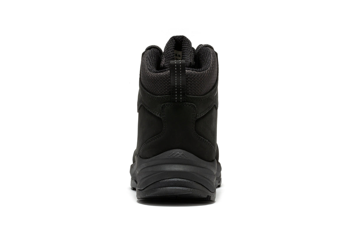 Men's Waterproof Trail Running Boots with Suede Leather and Vibram Outsole