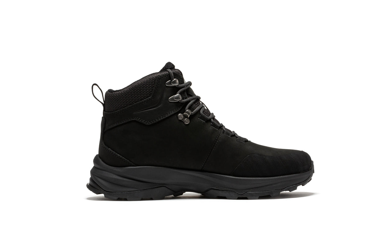 Men's Waterproof Trail Running Boots with Suede Leather and Vibram Outsole