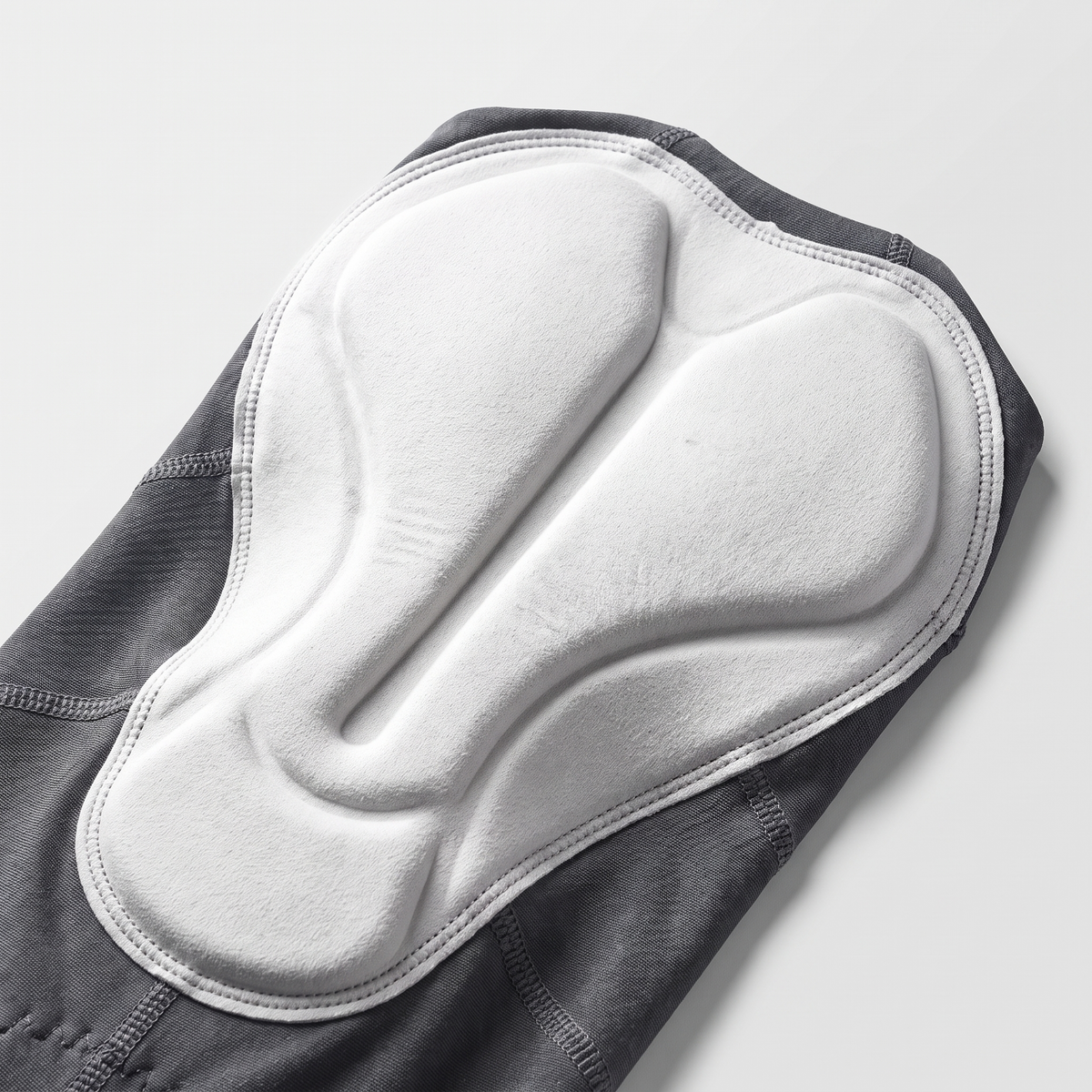 Women's Cycling Bib Shorts with Moulded Chamois Pad and Reflective Leg Strips
