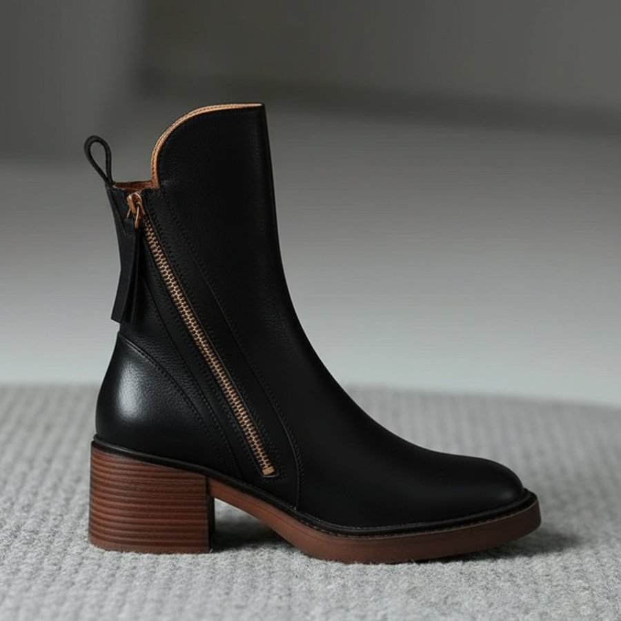 Valorine Women's Ankle Boots | Leather Chelsea Booties