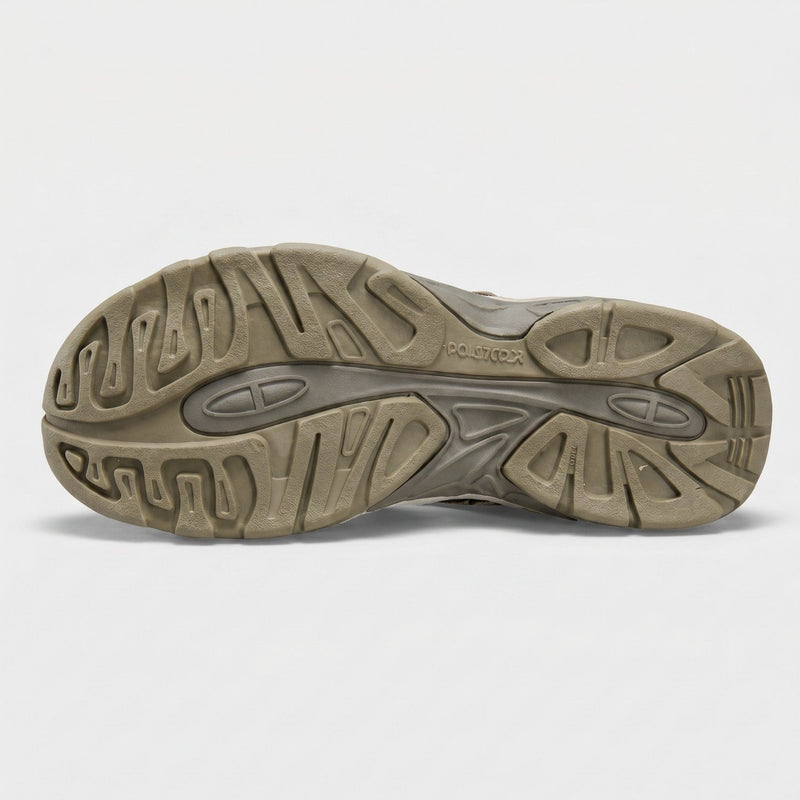 Men's Closed Toe Walking Sandals with Rubber Toe Cap