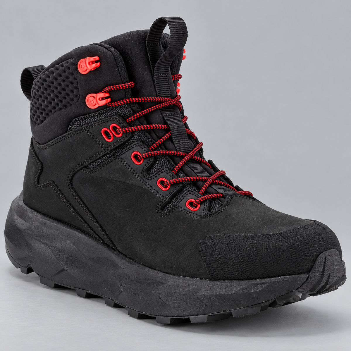 Men's Waterproof Nubuck Hiking Boots with Anti Fatigue Cushioning