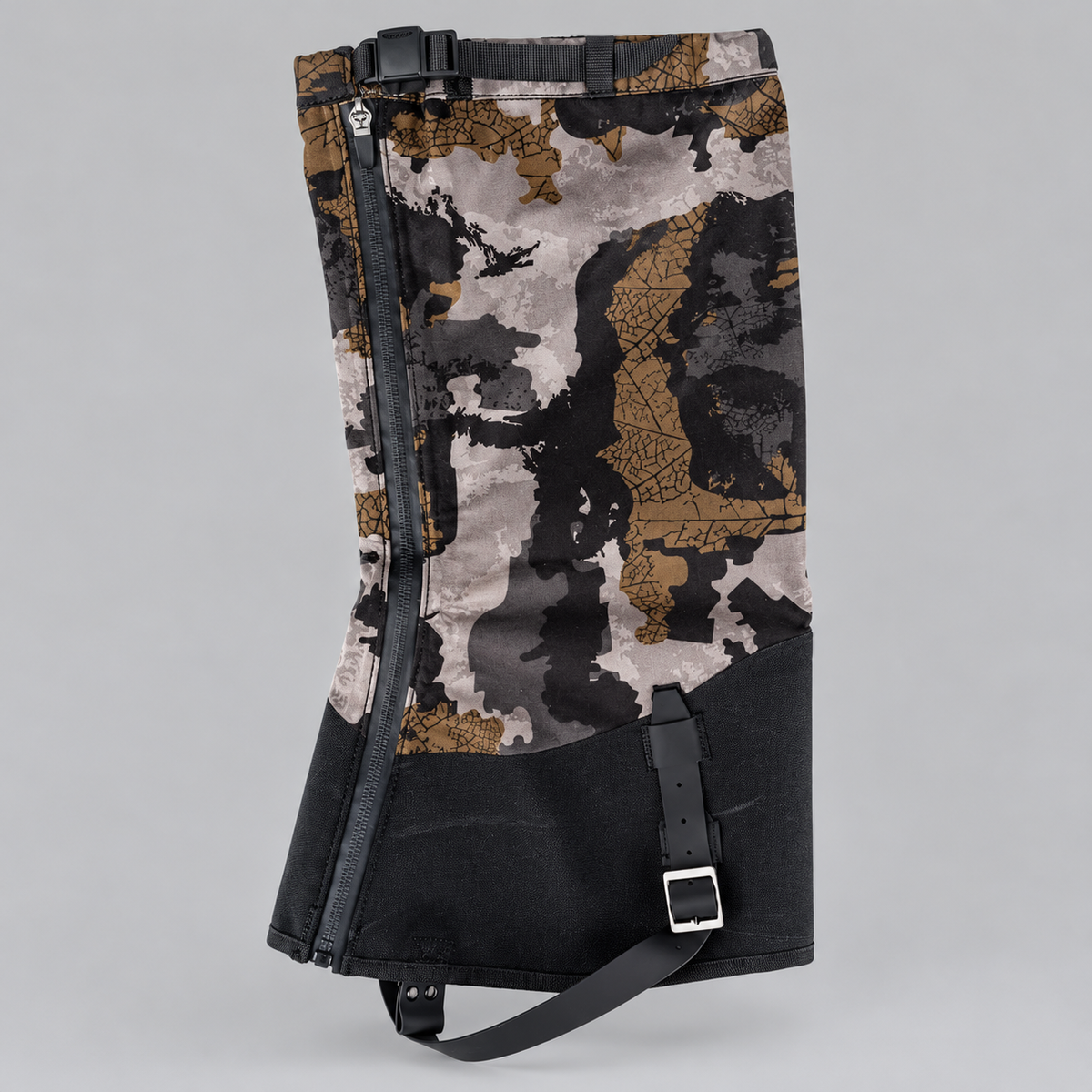 Men's Waterproof Camouflage Gaiters with Zipper and Adjustable Strap