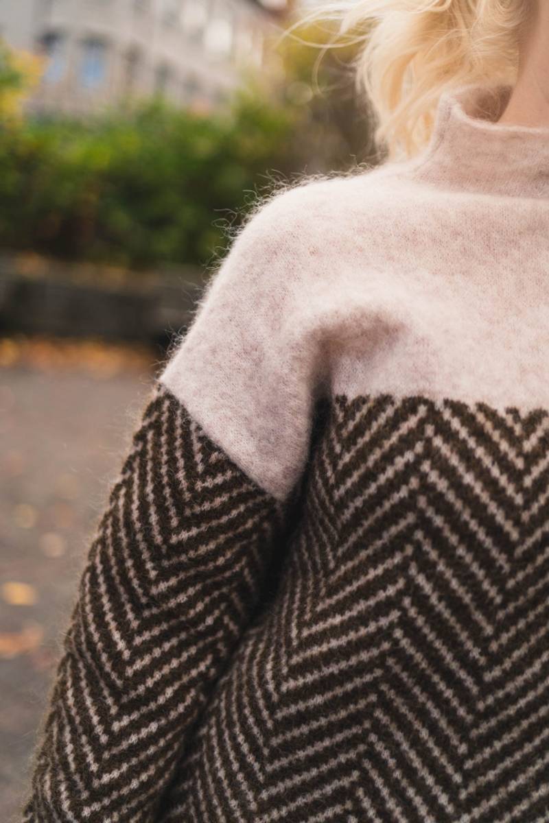 Doris | Women’s Knitted High Collar Oversized Sweater 3