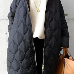 Gabriela | Women’s Winter Quilted Coat With Adjustable Hood 1