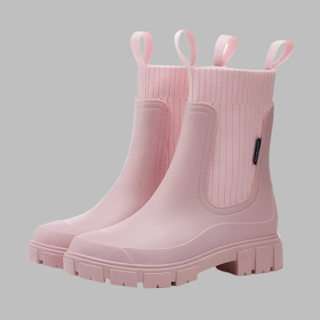 Helga | Women’s Black Waterproof Chelsea Boots 1