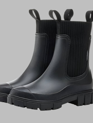 Helga | Women’s Black Waterproof Chelsea Boots 4