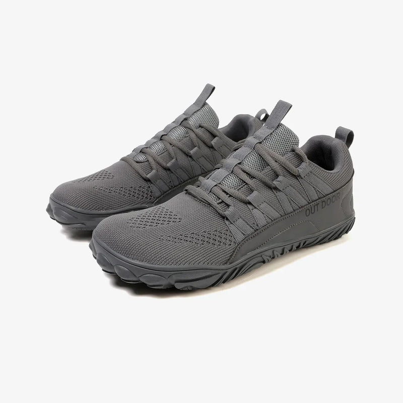 Men's Wide Fit Barefoot Walking Shoes with Breathable Upper and Flexible Sole