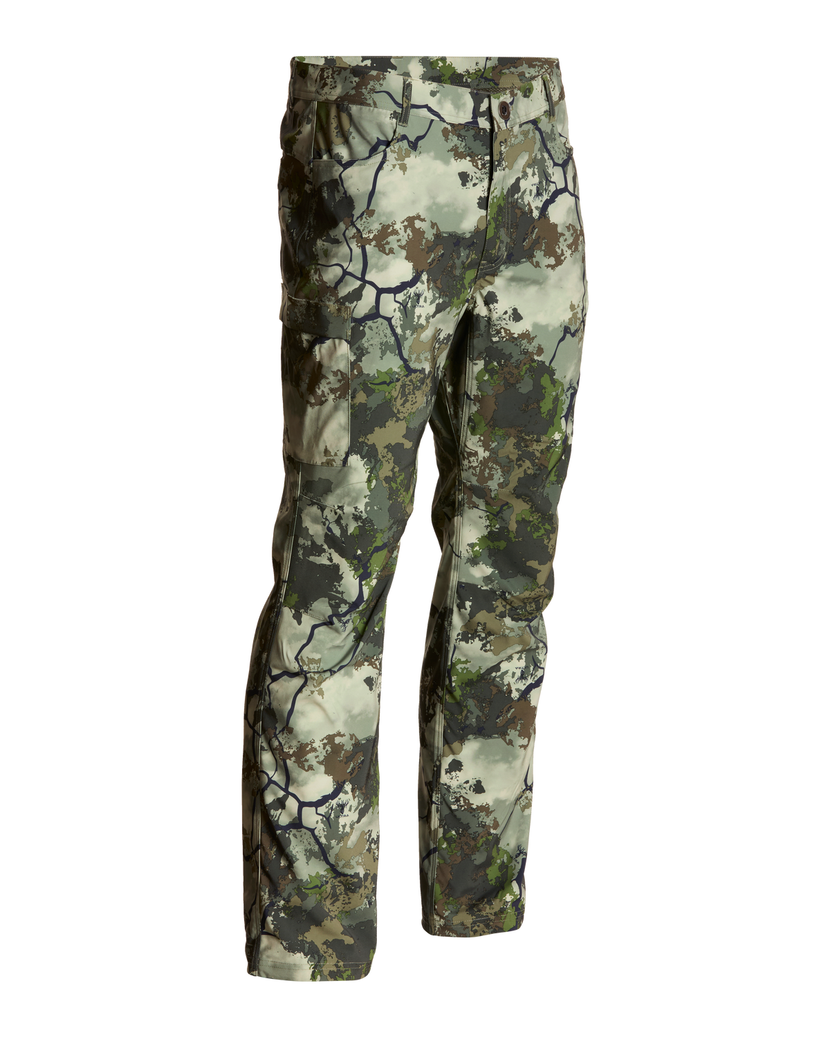 Men's Lightweight Camouflage Hunting Pants with Stretch Fabric and Pockets