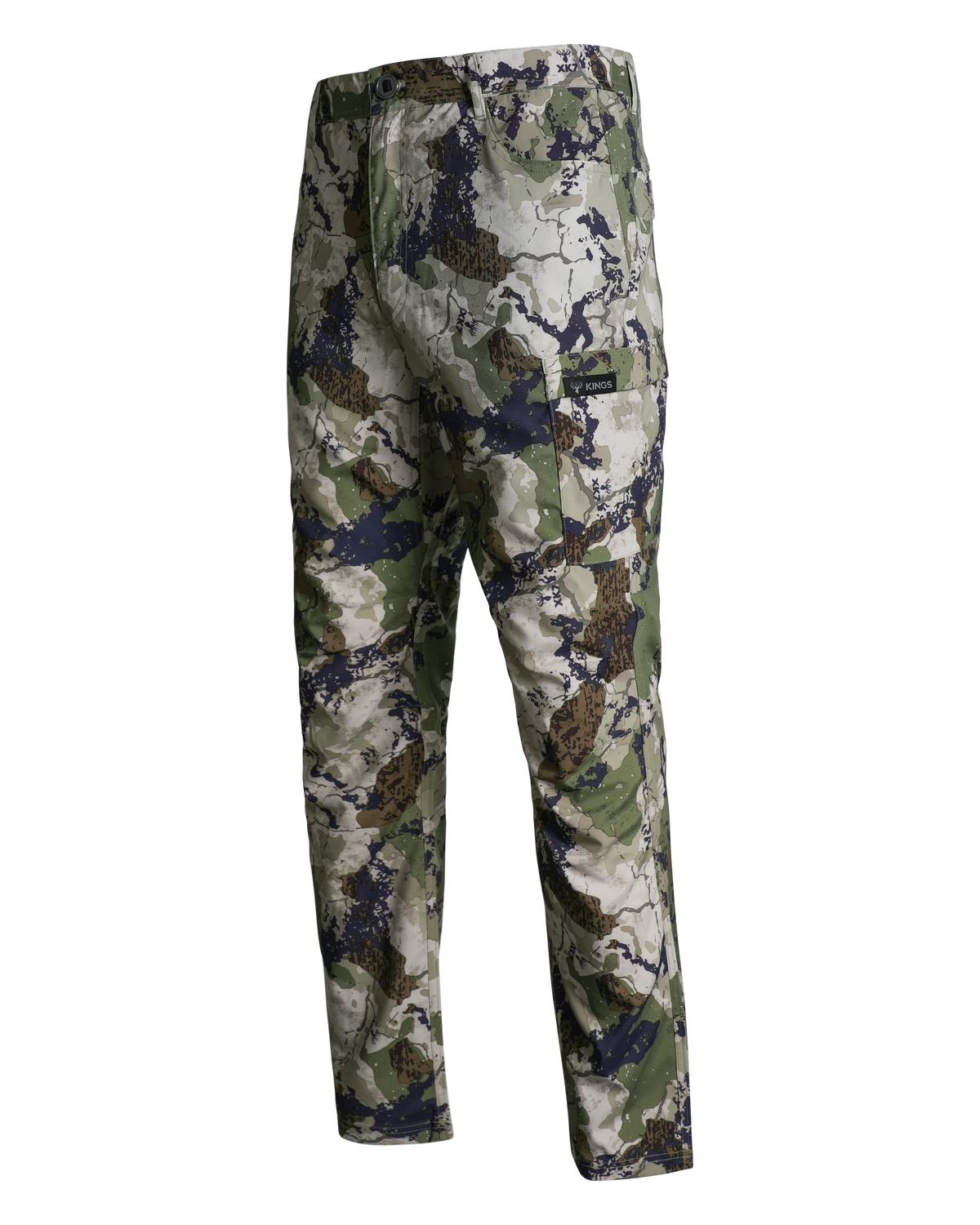 Men's Lightweight Camouflage Hunting Pants with Stretch Fabric and Pockets