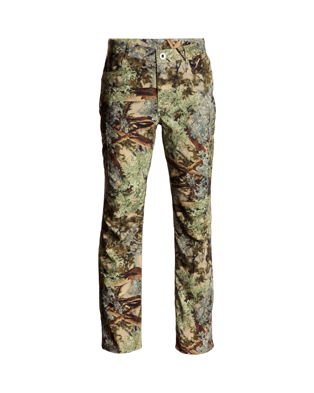 Men's Lightweight Camouflage Hunting Pants with Stretch Fabric and Pockets