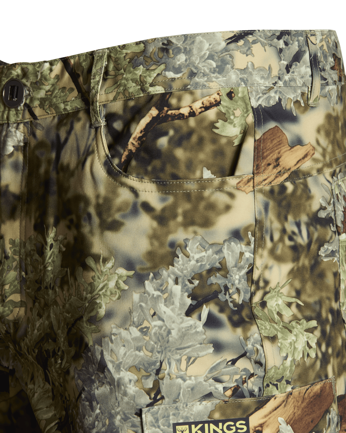 Men's Lightweight Camouflage Hunting Pants with Stretch Fabric and Pockets