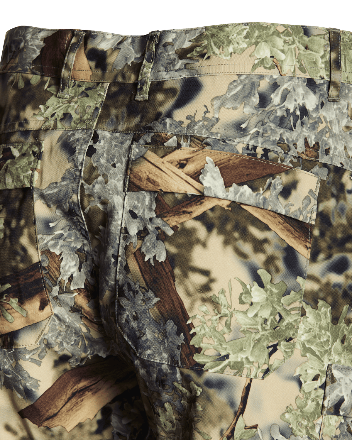 Men's Lightweight Camouflage Hunting Pants with Stretch Fabric and Pockets