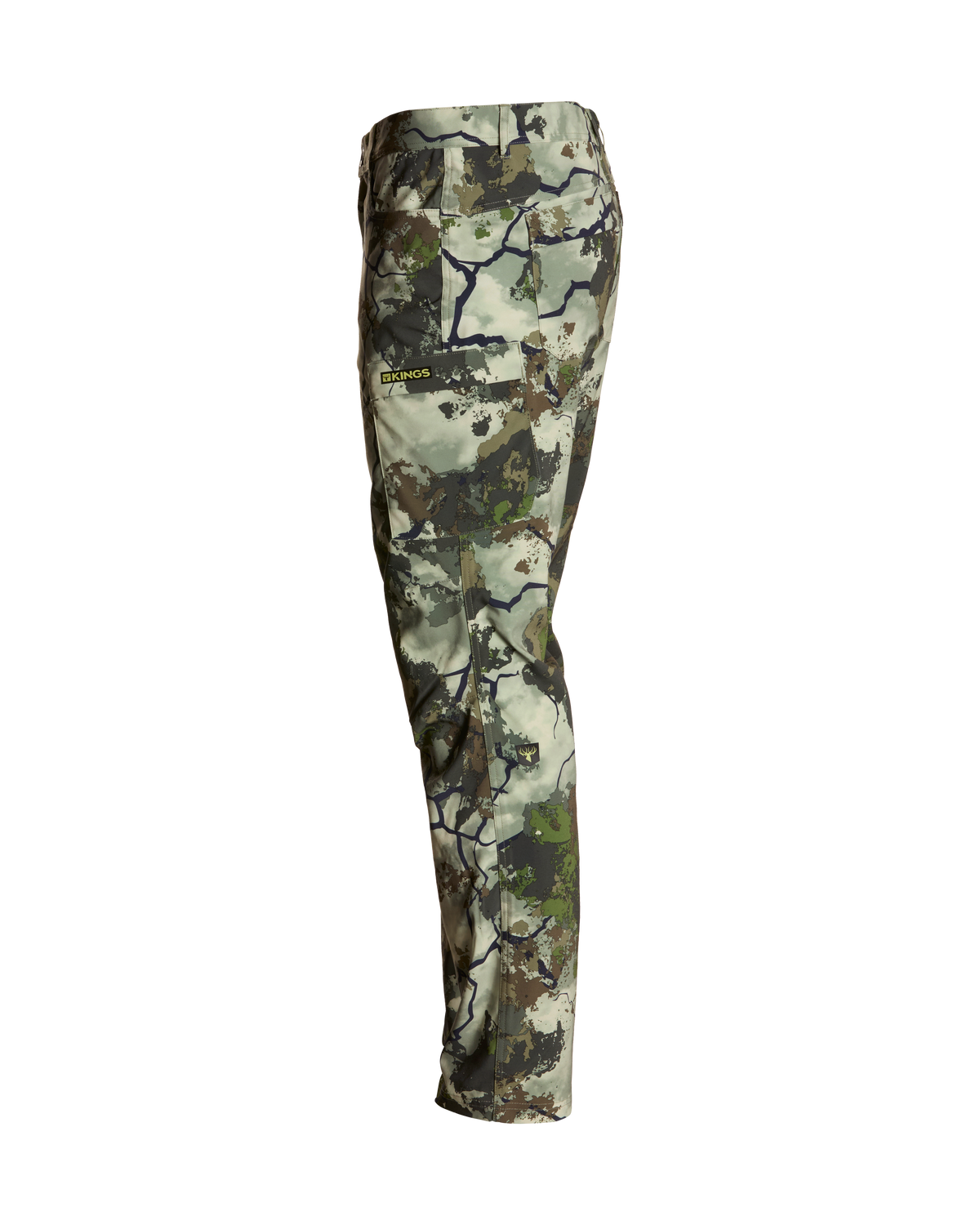 Men's Lightweight Camouflage Hunting Pants with Stretch Fabric and Pockets