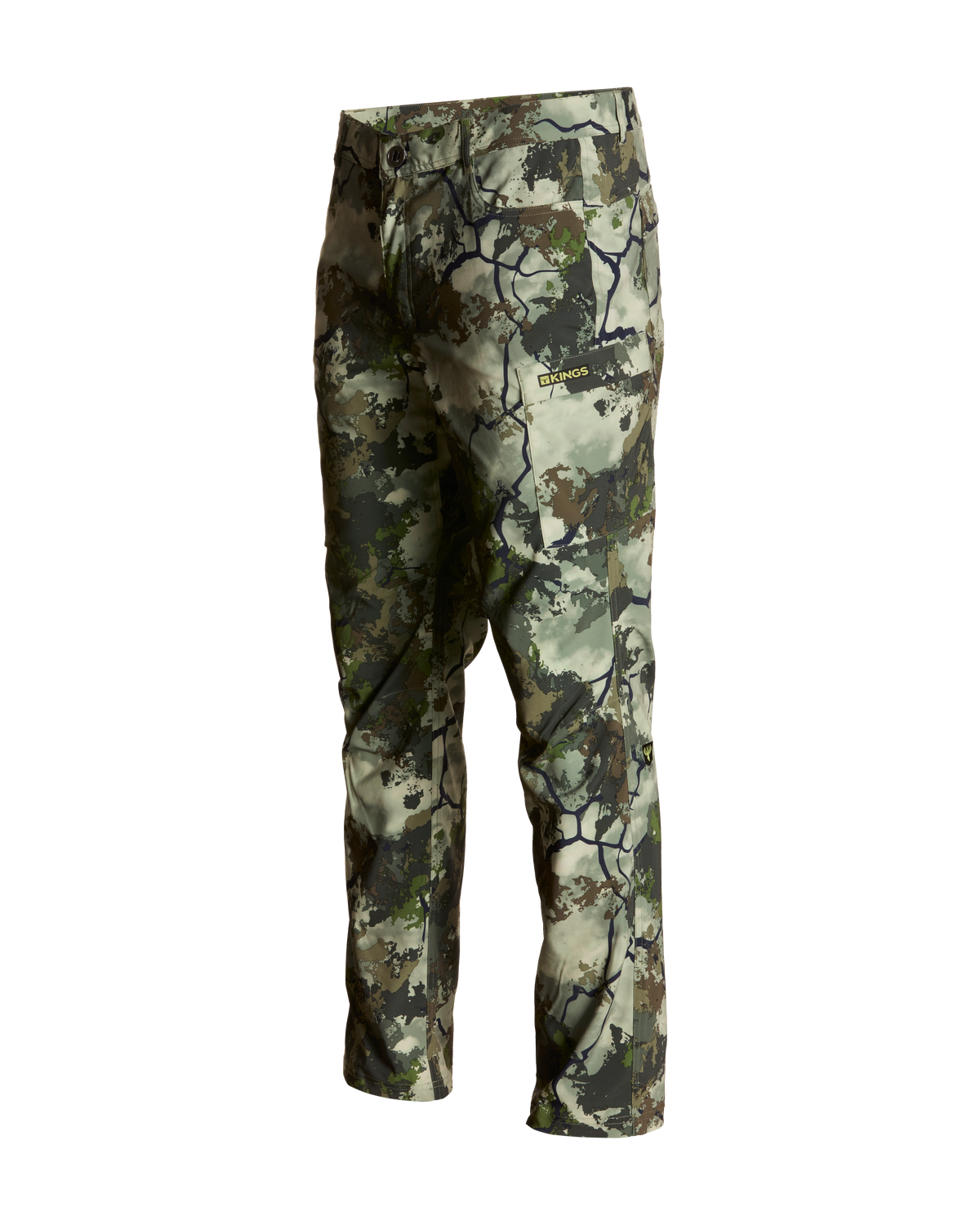 Men's Lightweight Camouflage Hunting Pants with Stretch Fabric and Pockets