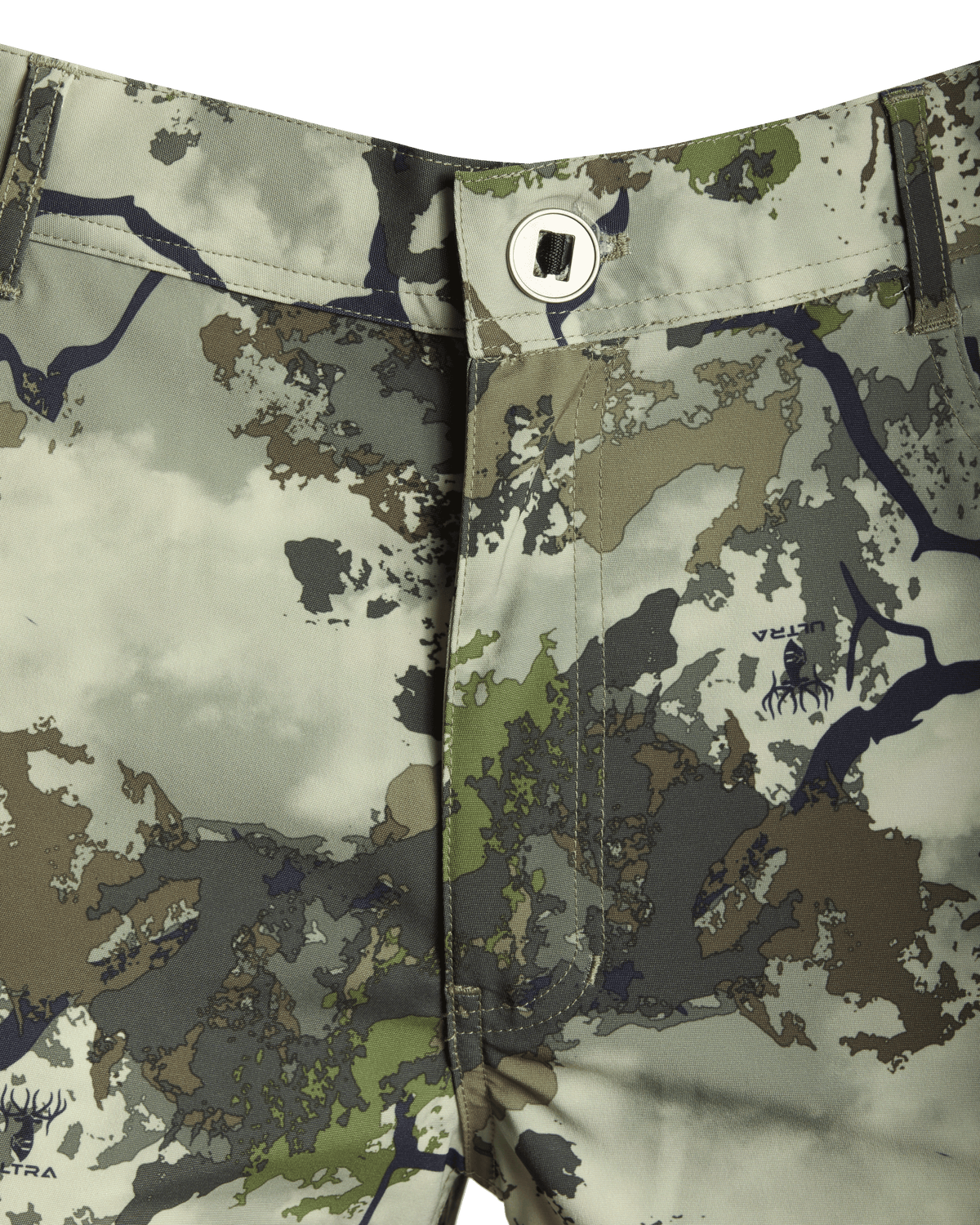 Men's Lightweight Camouflage Hunting Pants with Stretch Fabric and Pockets