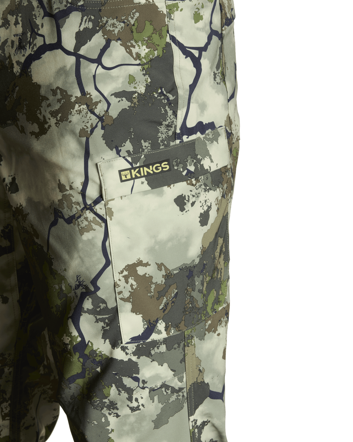 Men's Lightweight Camouflage Hunting Pants with Stretch Fabric and Pockets