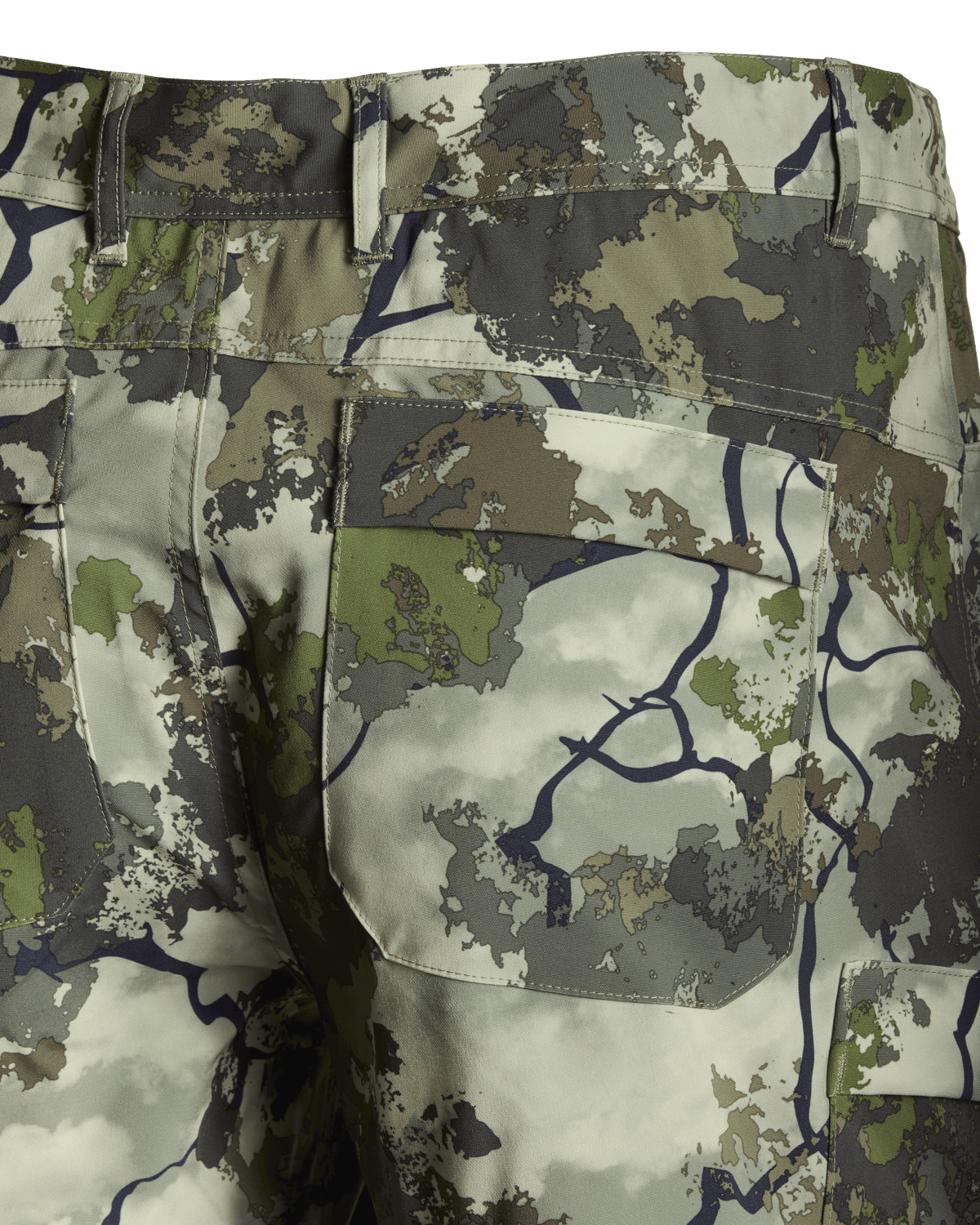 Men's Lightweight Camouflage Hunting Pants with Stretch Fabric and Pockets