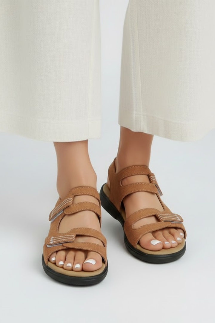 Women's Heeled Sandals | Open-Toe Slip-On Summer Heels