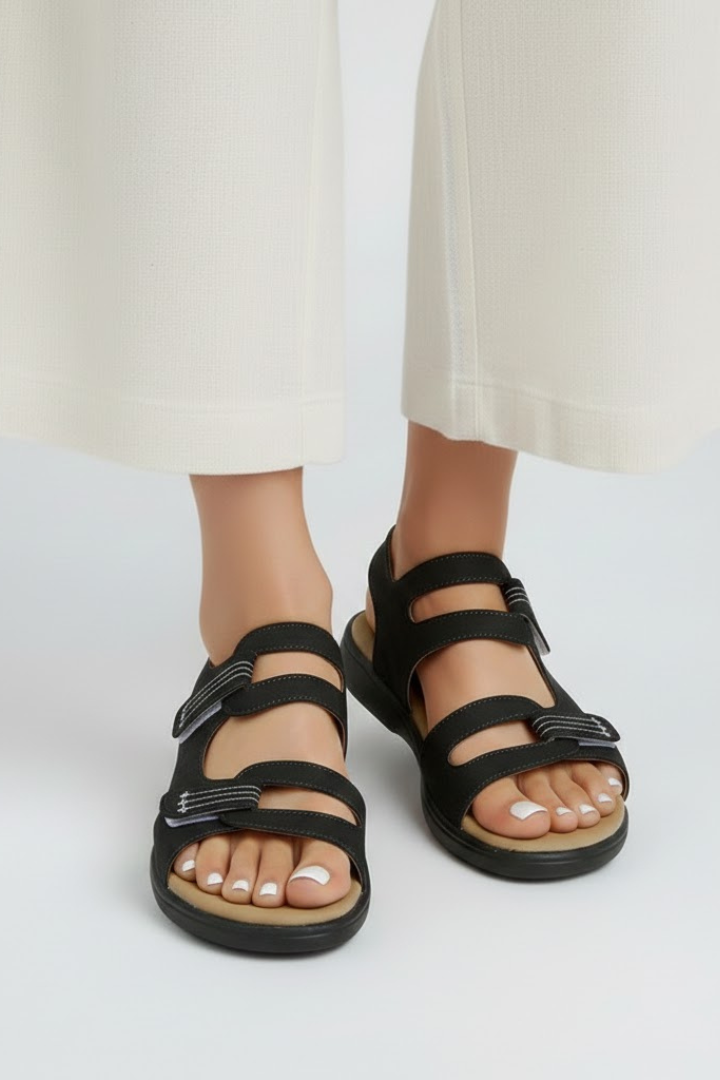 Women's Heeled Sandals | Open-Toe Slip-On Summer Heels