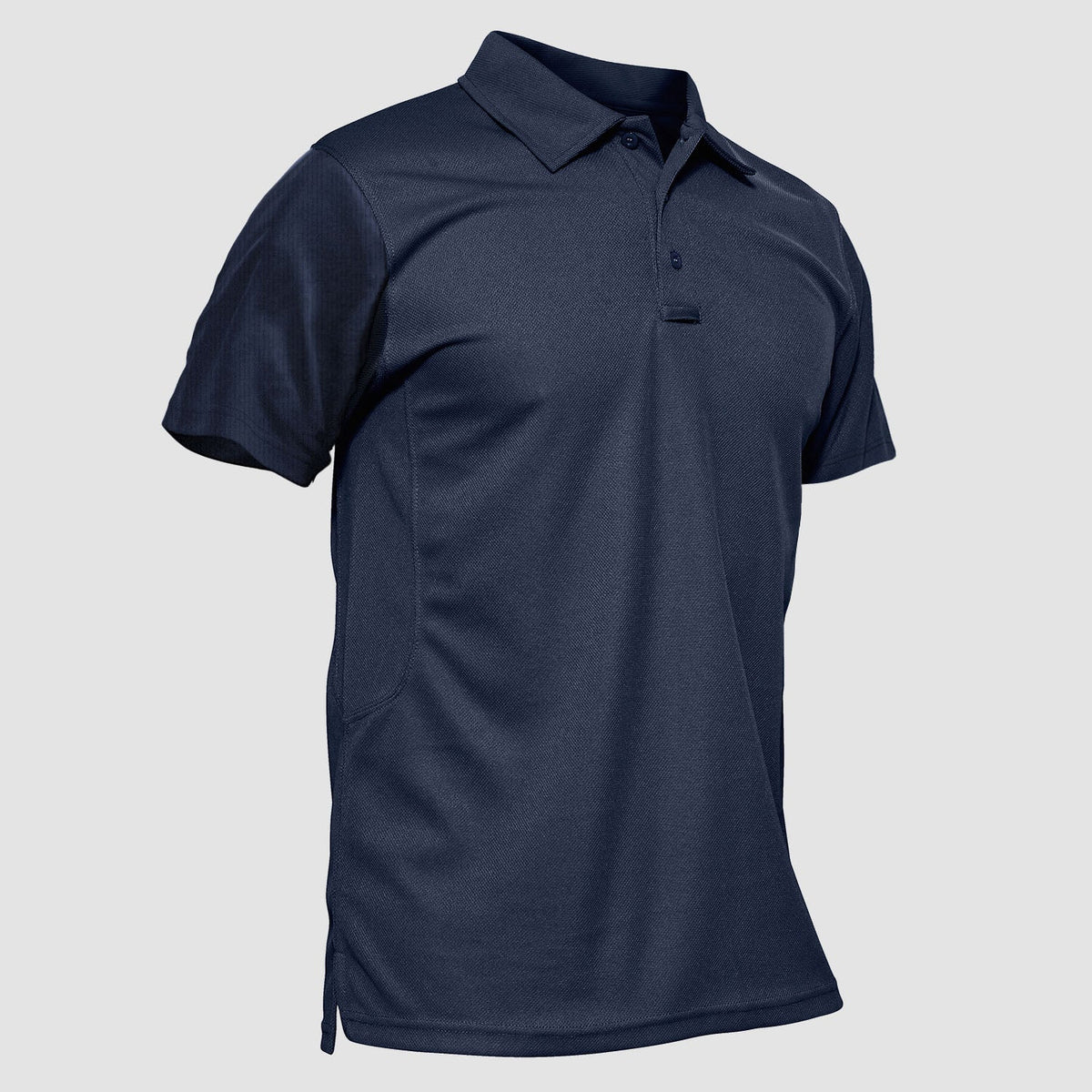 Men's Short Sleeve Quick Dry Performance Tactical Polo Shirt