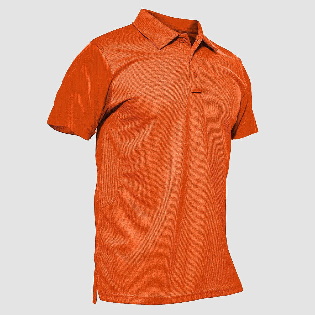 Men's Short Sleeve Quick Dry Performance Tactical Polo Shirt