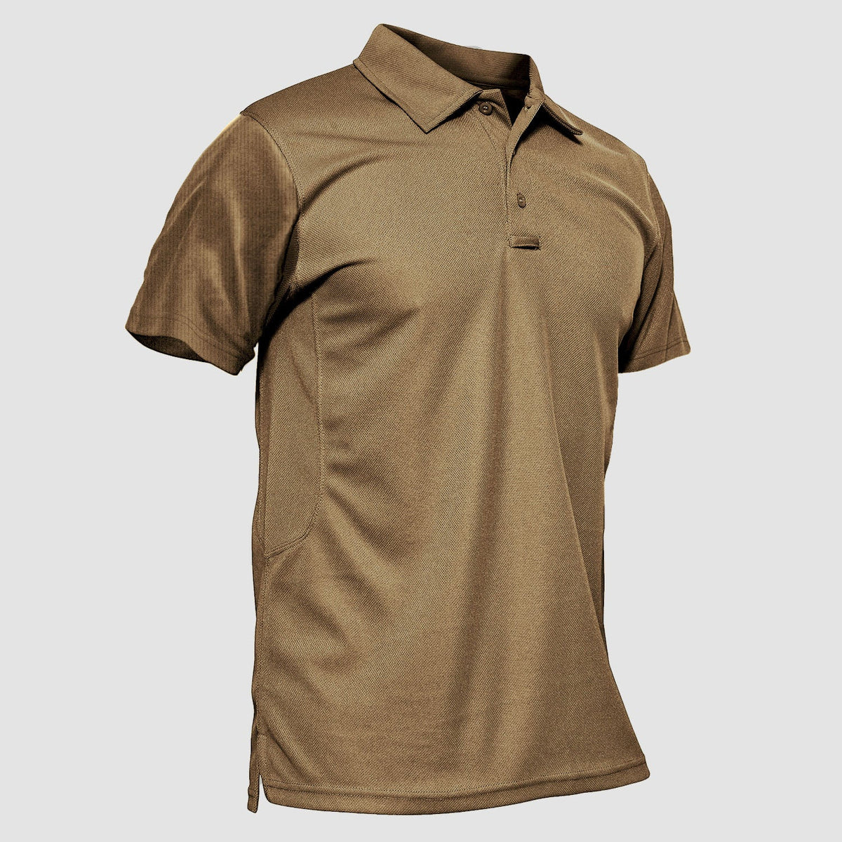 Men's Short Sleeve Quick Dry Performance Tactical Polo Shirt
