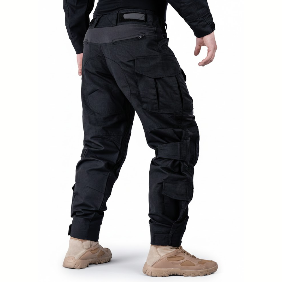 Men's Tactical Work Pants with 10 Pockets and Reinforced Knee Pads