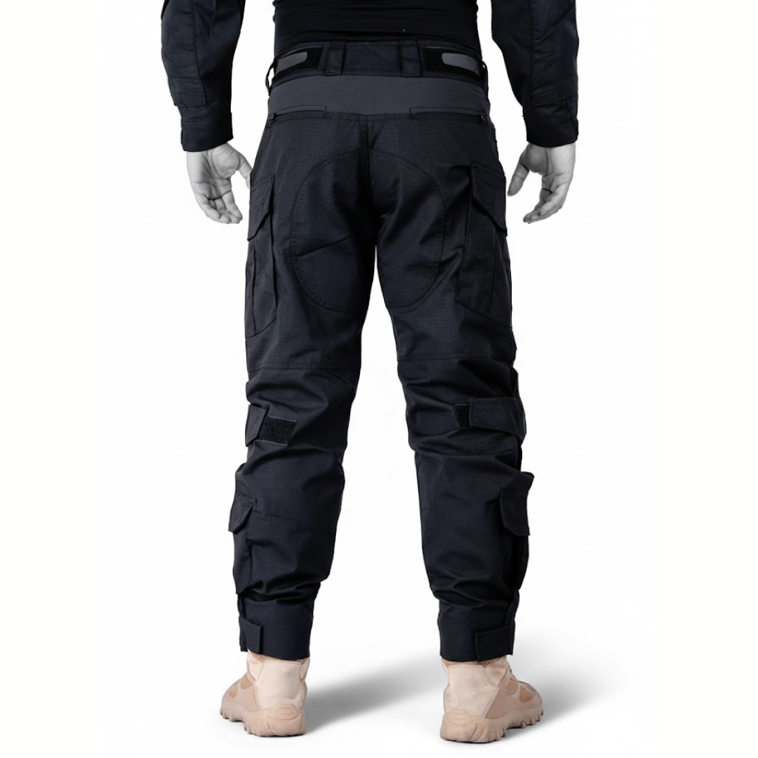Men's Tactical Work Pants with 10 Pockets and Reinforced Knee Pads